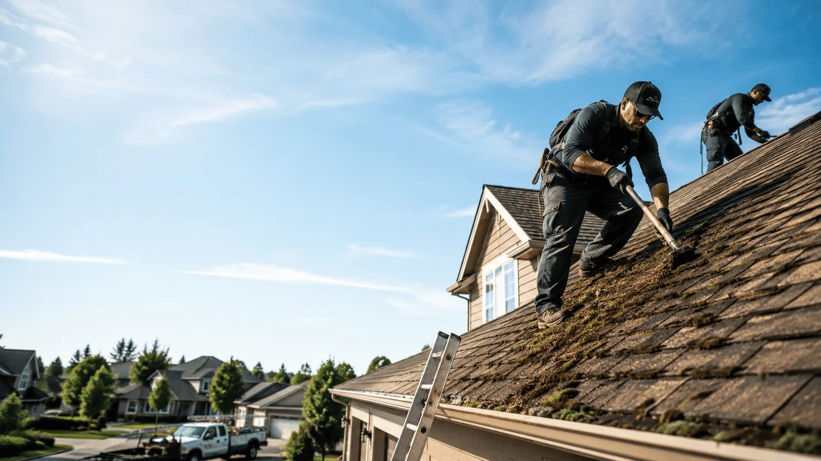 Roof Moss Removal in Saint Johnsbury, VT near me